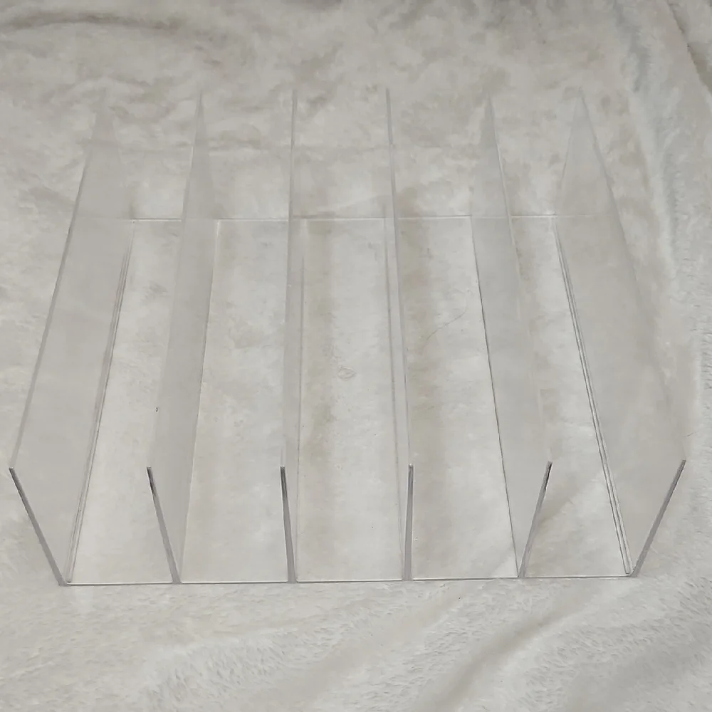 Clear Acrylic Organizer Divider Tray - 5 Slots